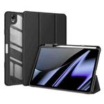 For OPPO Pad DUX DUCIS TOBY Series Horizontal Flip Smart Tablet Case(Black)