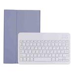 OP11 Lambskin Texture Ultra-thin Bluetooth Keyboard Leather Case For OPPO Pad 11 inch(Purple)