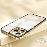 For iPhone 12 Pro AG Frosted Glass Phone Case(Gold)