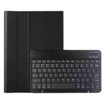 AK16 Lambskin Texture Bluetooth Keyboard Leather Case For Lenovo Tab 6 5G 10.3 inch(Black)