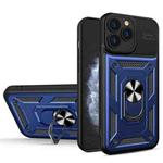 Eagle Eye Shockproof Phone Case For iPhone 12 Pro Max(Sapphire Blue + Black)