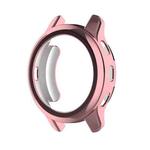 For Garmin Venu 2 Plus Half-pack TPU Electroplating Watch Case(Rose Pink)