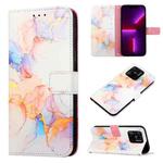 For Xiaomi Redmi 10C 4G / Redmi 10 India PT003 Marble Pattern Flip Leather Phone Case(LS004)