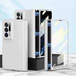 For OPPO Find N GKK Integrated Magnetic Full Coverage Phone Flip Case(Silver)