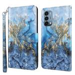 For OnePlus Nord N200 5G 3D Painting Pattern TPU + PU Leather Phone Case(Milky Way)