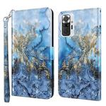 For Xiaomi Redmi Note 10 Pro / 10 Pro Max 3D Painting Pattern TPU + PU Leather Phone Case(Milky Way)