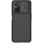 For OPPO Realme 9i NILLKIN Black Mirror Series Camshield PC Phone Case(Black)
