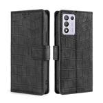 For OPPO K9s / Realme Q3s Skin Feel Crocodile Texture Magnetic Clasp PU Leather Phone Case(Black)