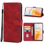 For vivo iQOO Neo6 Leather Phone Case(Red)