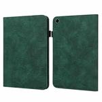 Lace Flower Embossing Pattern Leather Tablet Case For Realme Pad(Green)