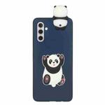 For Samsung Galaxy A13 5G Shockproof 3D Lying Cartoon TPU Phone Case(Panda)