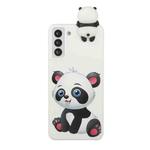For Samsung Galaxy S22 5G Shockproof Cartoon TPU Phone Case(Panda)