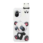 For Xiaomi Mi 11 Shockproof Cartoon TPU Phone Case(Panda)