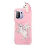 For Xiaomi Mi 11 Pro Shockproof Cartoon TPU Phone Case(Unicorn)
