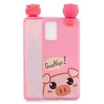 For Samsung Galaxy A53 5G Shockproof Cartoon TPU Phone Case(Cute Pig)