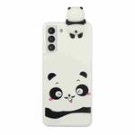 For Samsung Galaxy S22+ 5G Shockproof Cartoon TPU Phone Case(Shy Panda)