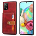 For Xiaomi Redmi Note 11 Pro 4G Global Calfskin Color Matching TPU + PU Phone Case(Red)