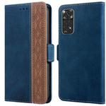 For Xiaomi Redmi Note 11 International Stitching Side-Magnetic RFID Leather Phone Case(Royal Blue)