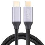 USB-C / Type-C Male to USB-C / Type-C Male Thunderbolt 3 Data Cable, Cable Length:1m