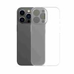Frosted Shockproof Phone Case For iPhone 12 Pro(Transparent)