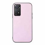 For Xiaomi Redmi Note 11 Pro Global Cowhide Texture PU Phone Case(Pink)