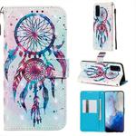 For Galaxy S20 3D Painting Horizontal Flip Leather Case with Holder & Card Slot & Wallet & Lanyard(Color Drop Wind Chimes)