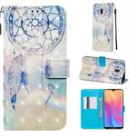 For Xiaomi Redmi 8A 3D Painting Horizontal Flip Leather Case with Holder & Card Slot & Wallet & Lanyard(Dream Wind Chimes)