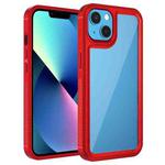 Forerunner TPU+PC Phone Case For iPhone 13 mini(Red)