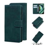 For Xiaomi Mi 10 Ultra Skin Feel Pure Color Flip Leather Phone Case(Green)