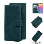 For Xiaomi Redmi 8A Skin Feel Pure Color Flip Leather Phone Case(Green)