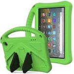 For Amazon Kindle Fire 7 2022 EVA Flat Anti Falling Tablet Case(Green)
