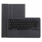 A700-A Ultra-thin Bluetooth Keyboard Leather Case with Touchpad For Samsung Galaxy Tab S8 11 inch SM-X700 / SM-X706(Black)