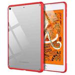 PC+TPU Transparent Shockproof Tablet Case For iPad mini 2019(Red)