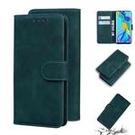 For Huawei P30 Pro Skin Feel Pure Color Flip Leather Phone Case(Green)