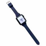 Small Waist Silicone Watch Band For Apple Watch Ultra 49mm / Series 8&7 45mm / SE 2&6&SE&5&4 44mm / 3&2&1 42mm(D)