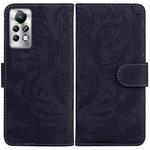 For Infinix Note 11 Pro / Note 11s Tiger Embossing Pattern Horizontal Flip Leather Phone Case(Black)