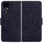 For Infinix Zero X / X Pro Tiger Embossing Pattern Horizontal Flip Leather Phone Case(Black)