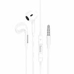 hoco M92 Plumelet Wire-controlled Earphone with Mic(White)