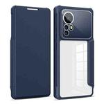 For Xiaomi 12 5G Magnetic Flip Leather Phone Case(Blue)