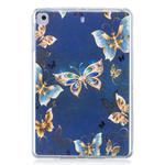 For iPad Mini 1 / 2 / 3 / 4 Colored Drawing Pattern TPU Case(Jewelry Butterfly)