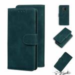 For Infinix Note 7 X690 Skin Feel Pure Color Flip Leather Phone Case(Green)