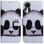 For Infinix Hot 11S NFC X6812B Coloured Drawing Leather Phone Case(Panda)