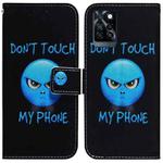 For Infinix Note 10 Pro X695 Coloured Drawing Leather Phone Case(Anger)