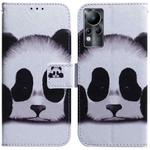 For Infinix Note 11 Coloured Drawing Leather Phone Case(Panda)