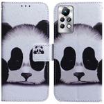 For Infinix Note 11 Pro / Note 11s Coloured Drawing Leather Phone Case(Panda)