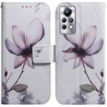 For Infinix Note 11 Pro / Note 11s Coloured Drawing Leather Phone Case(Magnolia Flower)