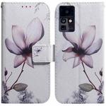 For Infinix Zero X / X Pro Coloured Drawing Leather Phone Case(Magnolia Flower)