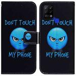 For Tecno Pova LD7 Coloured Drawing Leather Phone Case(Anger)