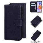 For LG Stylo 6 / K71 Skin Feel Pure Color Flip Leather Phone Case(Black)