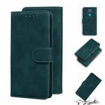 For Nokia 1.4 Skin Feel Pure Color Flip Leather Phone Case(Green)